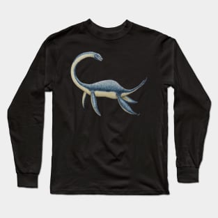 Plesiosaurus dinosaur Long Sleeve T-Shirt